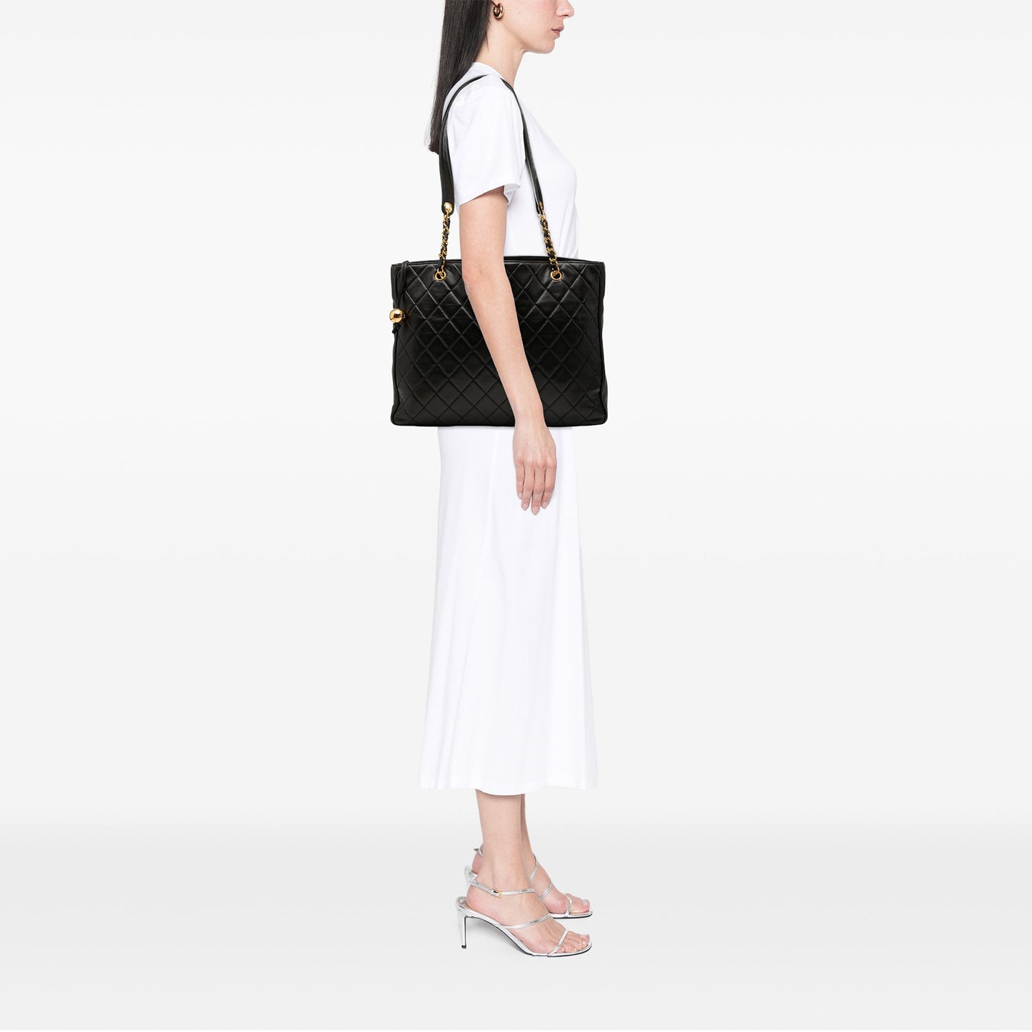 CC Quilted Lambskin Tote