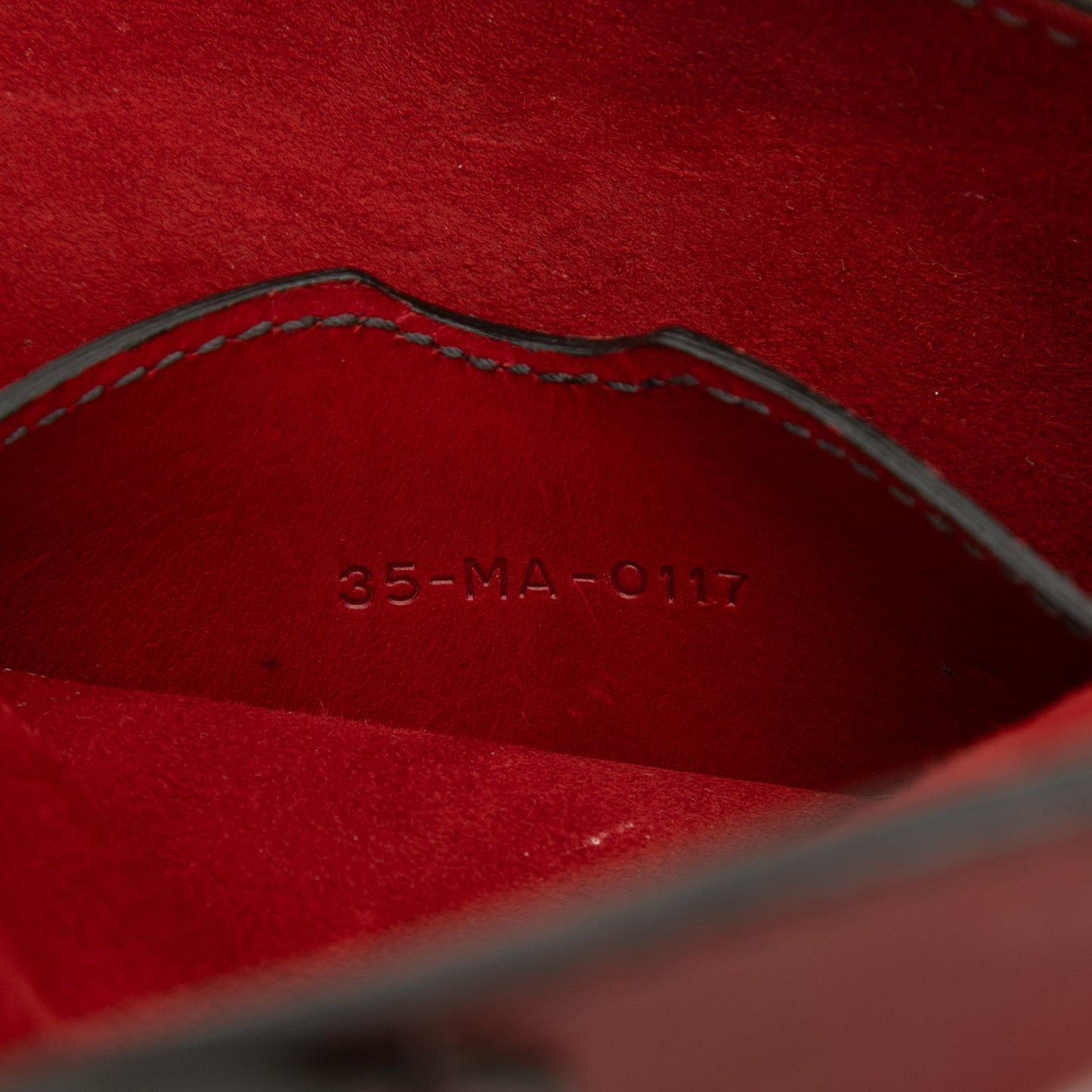 Dior Mini Leather D Bee Saddle Bag