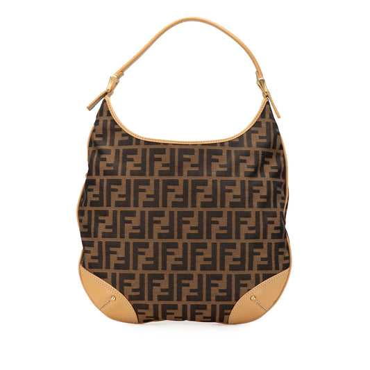 Fendi Zucca Canvas Hobo