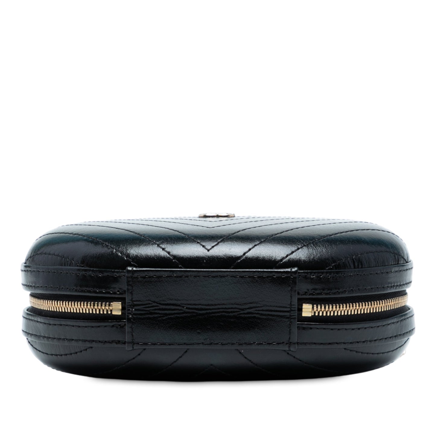 Chanel Chevron Stitched Calfskin La Pausa Evening Bag