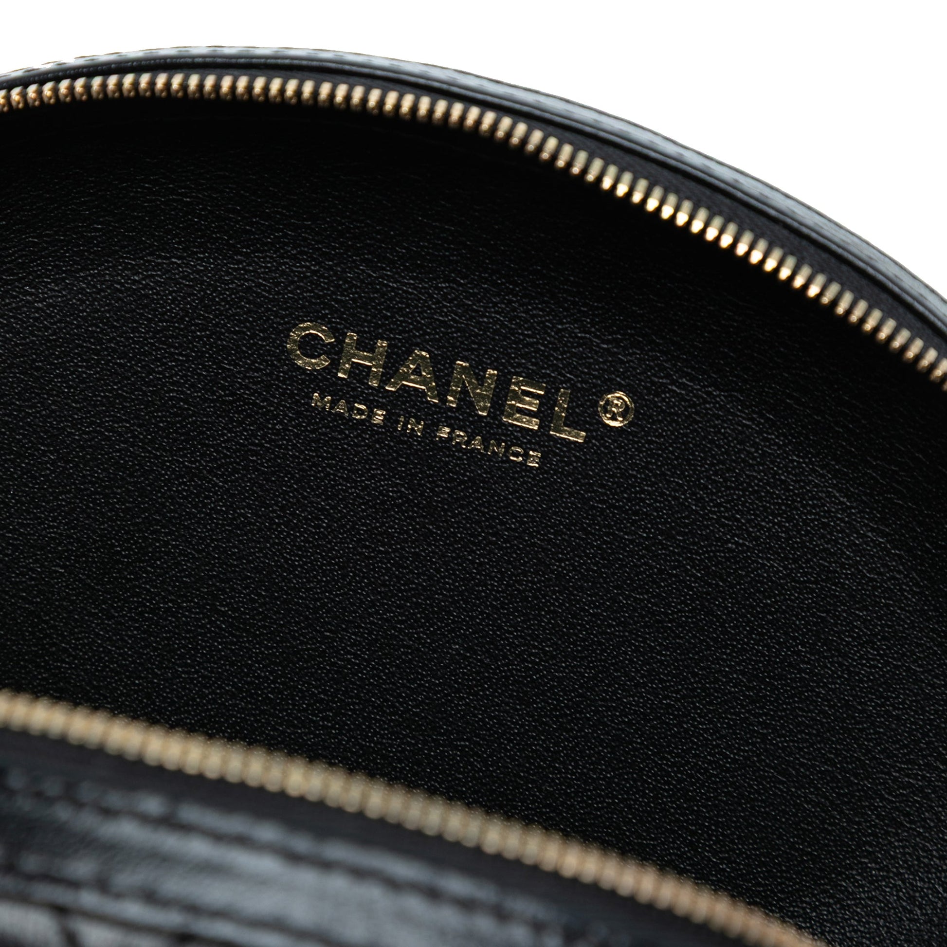 Chanel Chevron Stitched Calfskin La Pausa Evening Bag