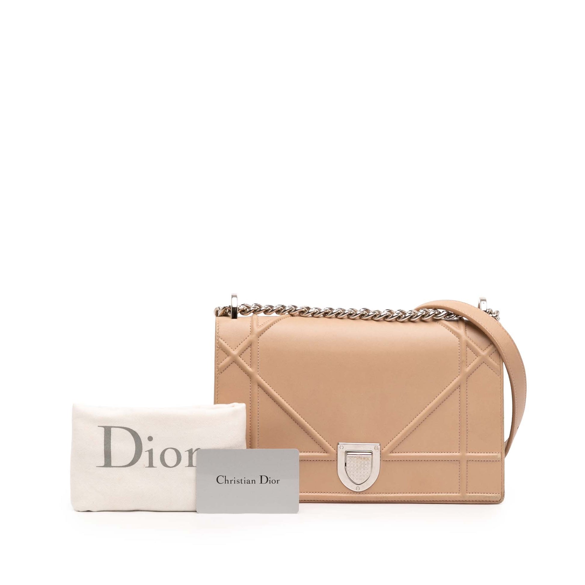 Dior Medium Smooth Calfskin Diorama Flap