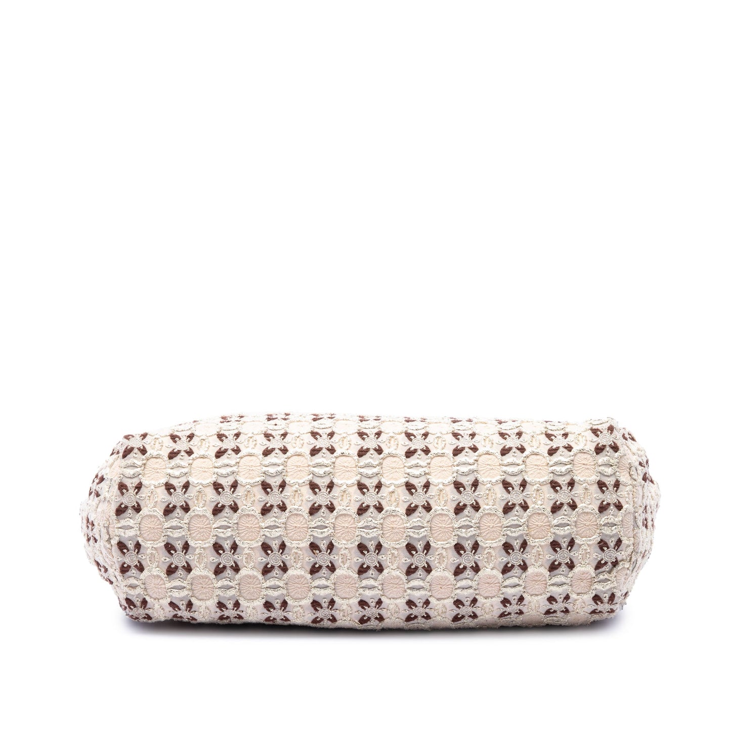 Prada Canvas Bow Cloquet Handle Bag