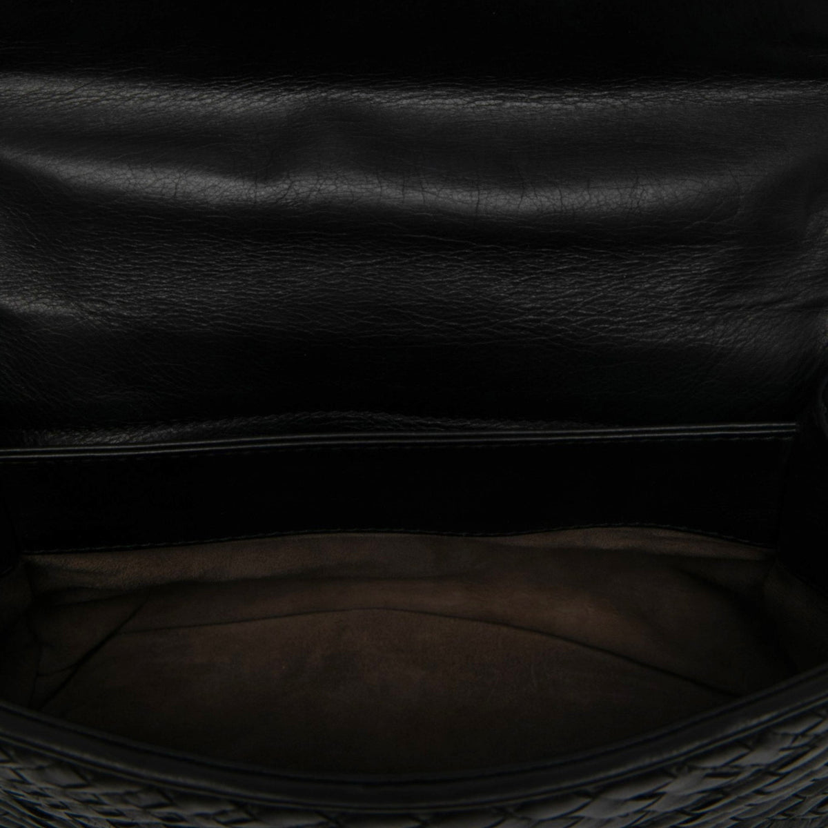 Bottega Veneta Small Nappa Intrecciato Boutis Olimpia Shoulder Bag — Black