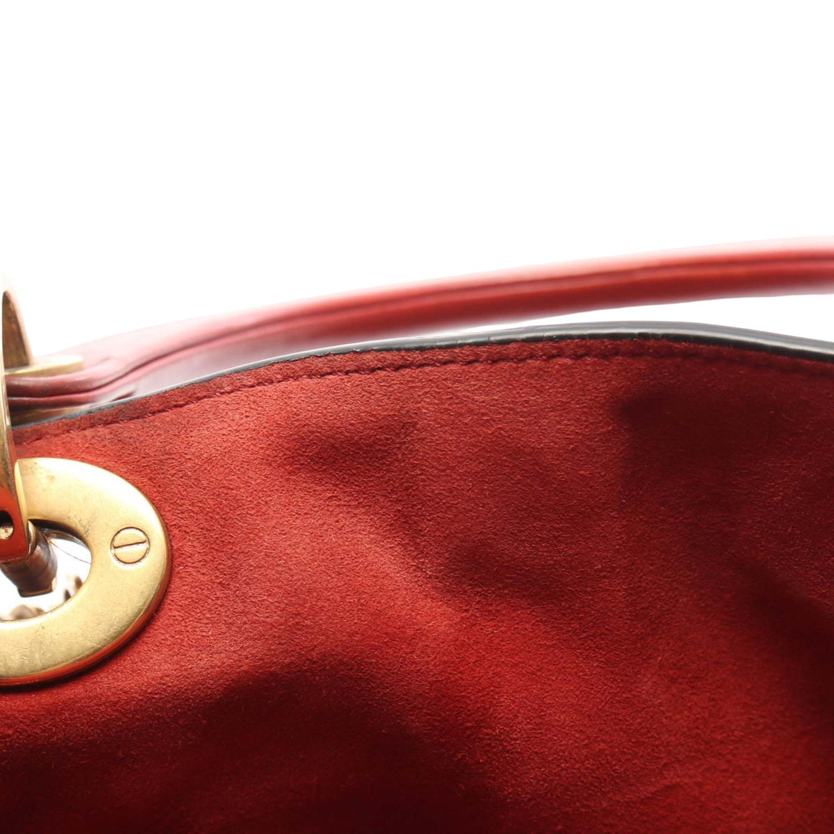 Dior Medium Lambskin Cannage Studded Supple Lady Dior