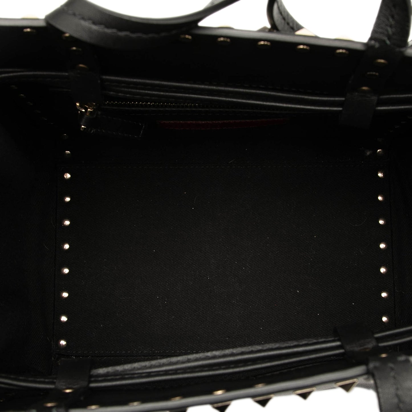 Valentino Leather Rockstud Drawstring Tote