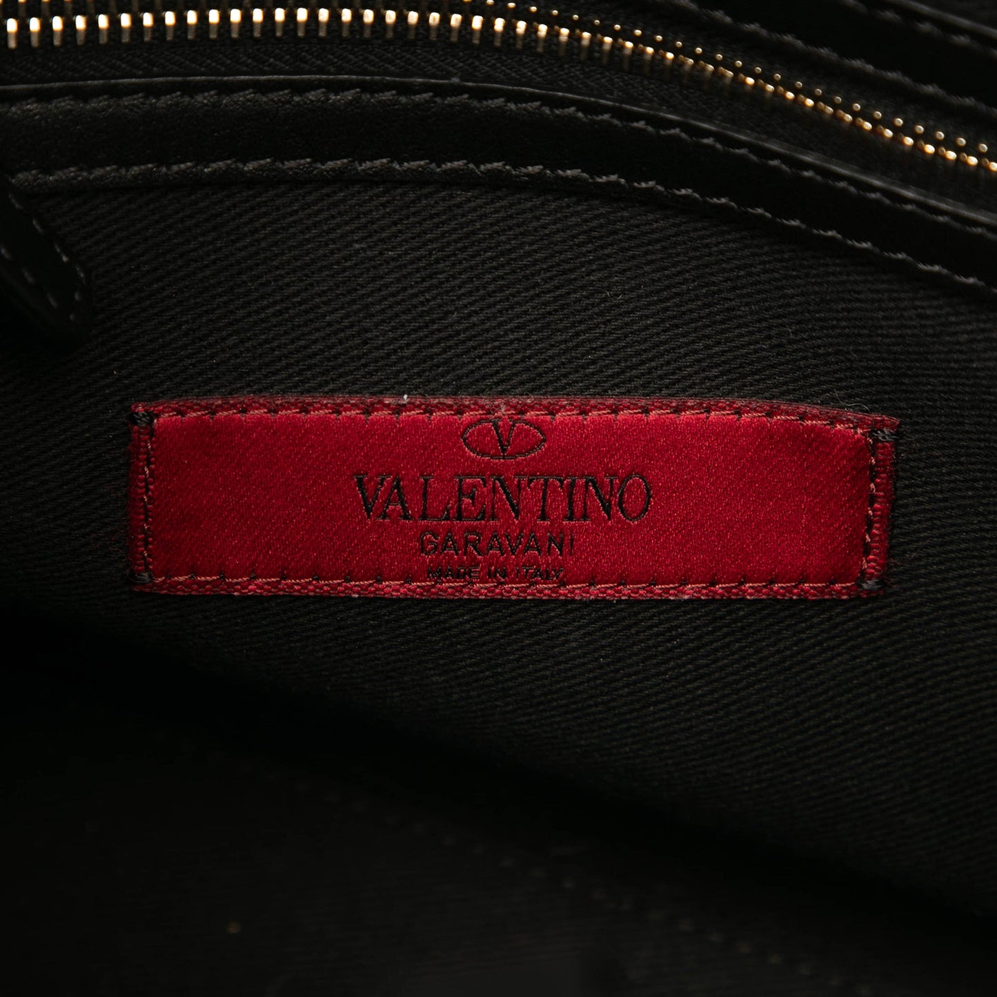 Valentino Leather Rockstud Drawstring Tote