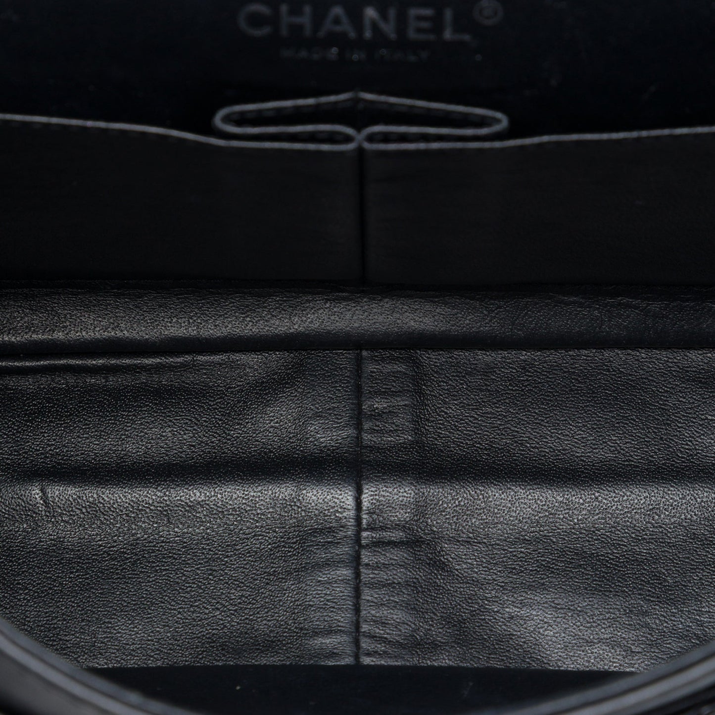 Chanel Quilted Crinkled Patent Reissue 2.55 Double Flap 226