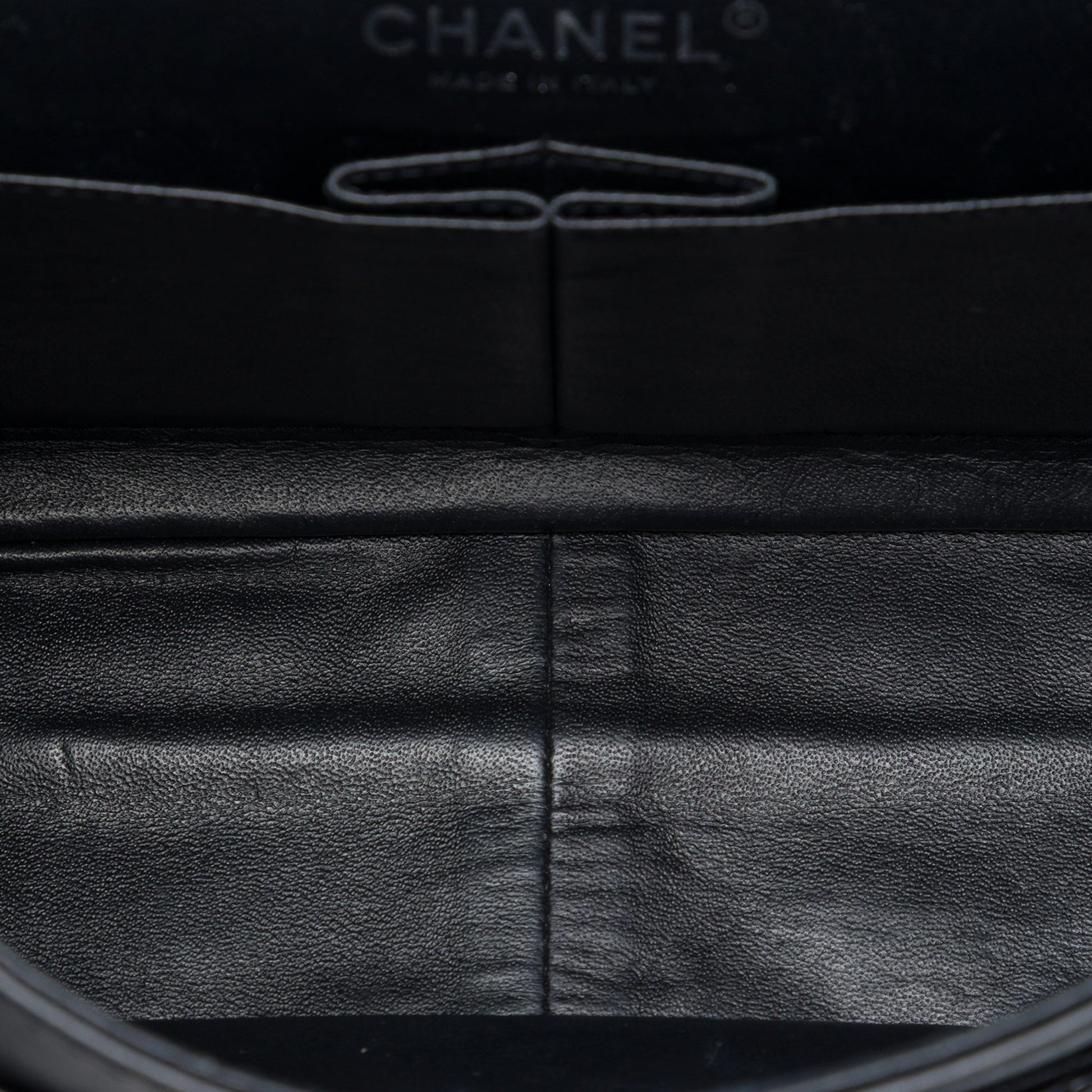 Chanel Quilted Crinkled Patent Reissue 2.55 Double Flap 226