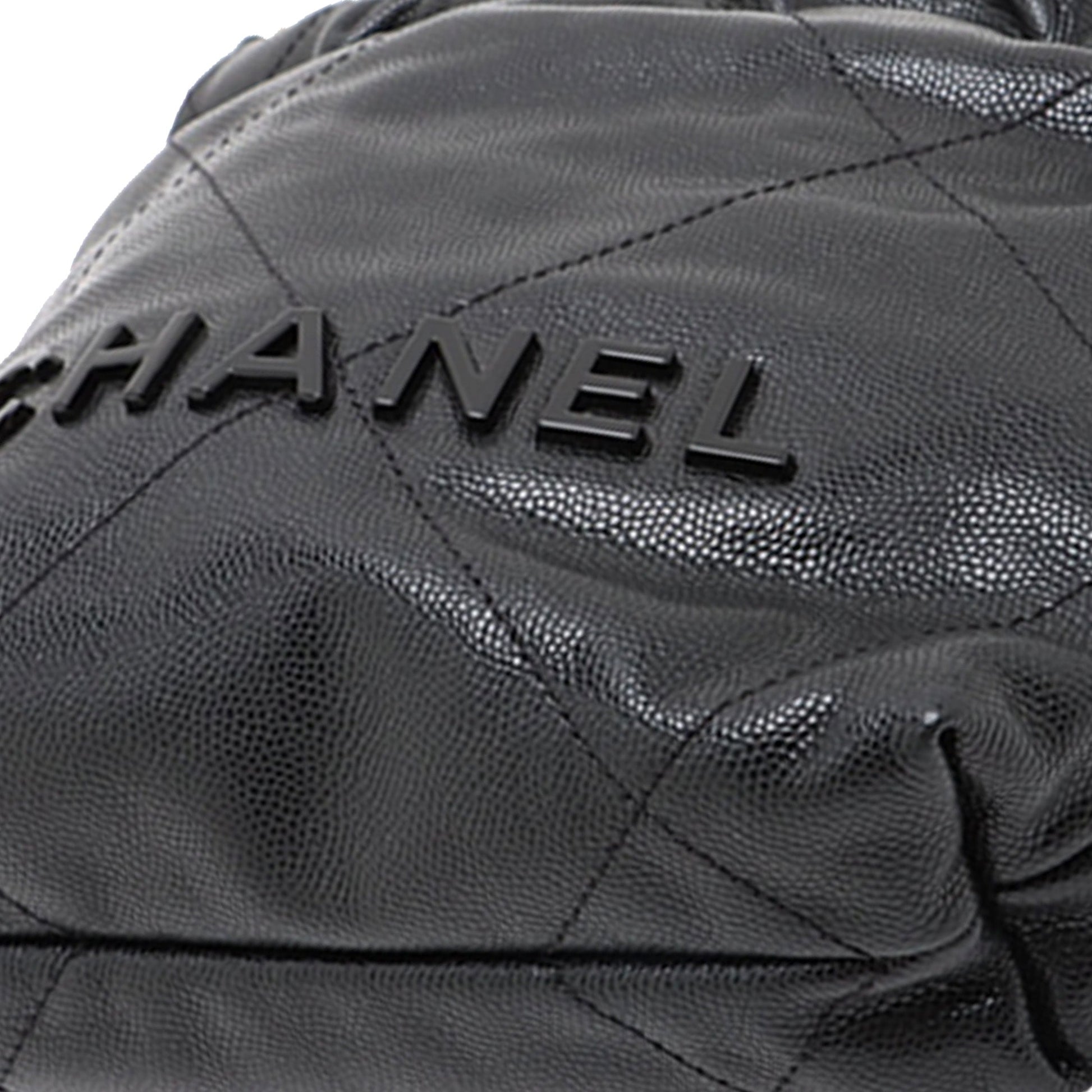 Chanel Mini Shiny Caviar 22 Handbag