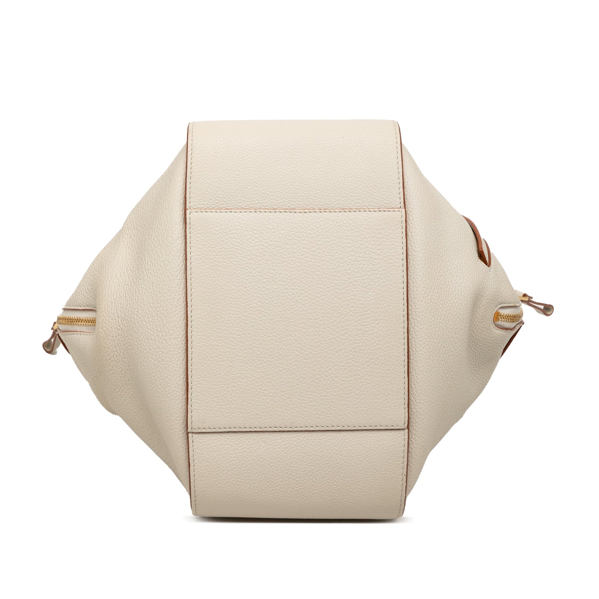 Medium Grained Calfskin Hammock Satchel