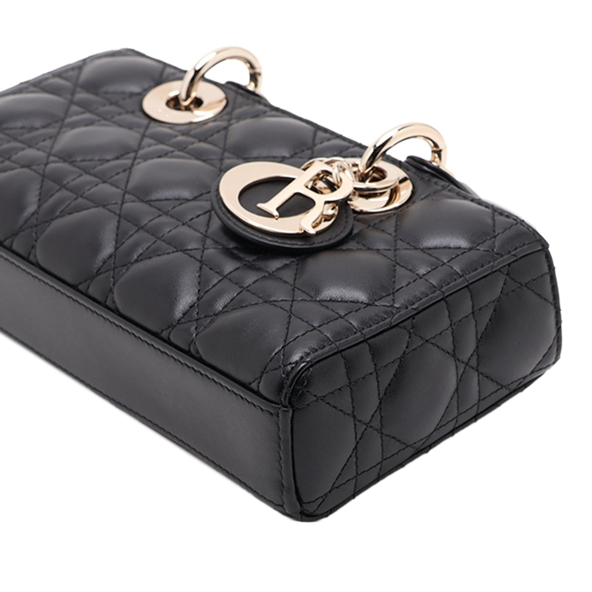 Dior Small Lambskin Cannage Lady D-Joy