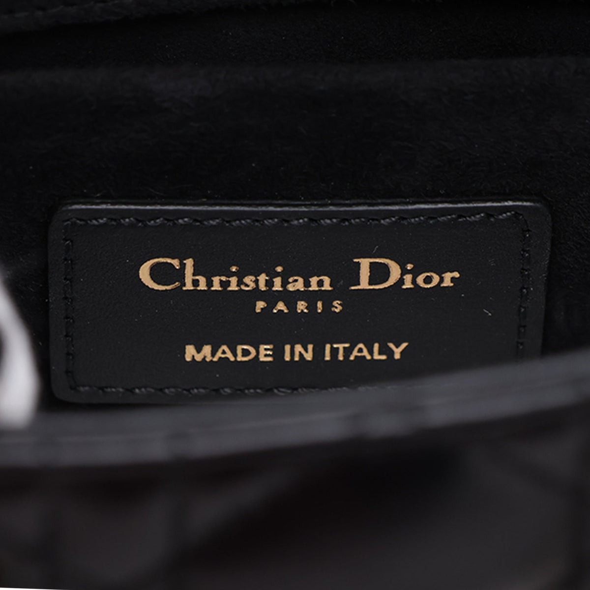 Dior Small Lambskin Cannage Lady D-Joy