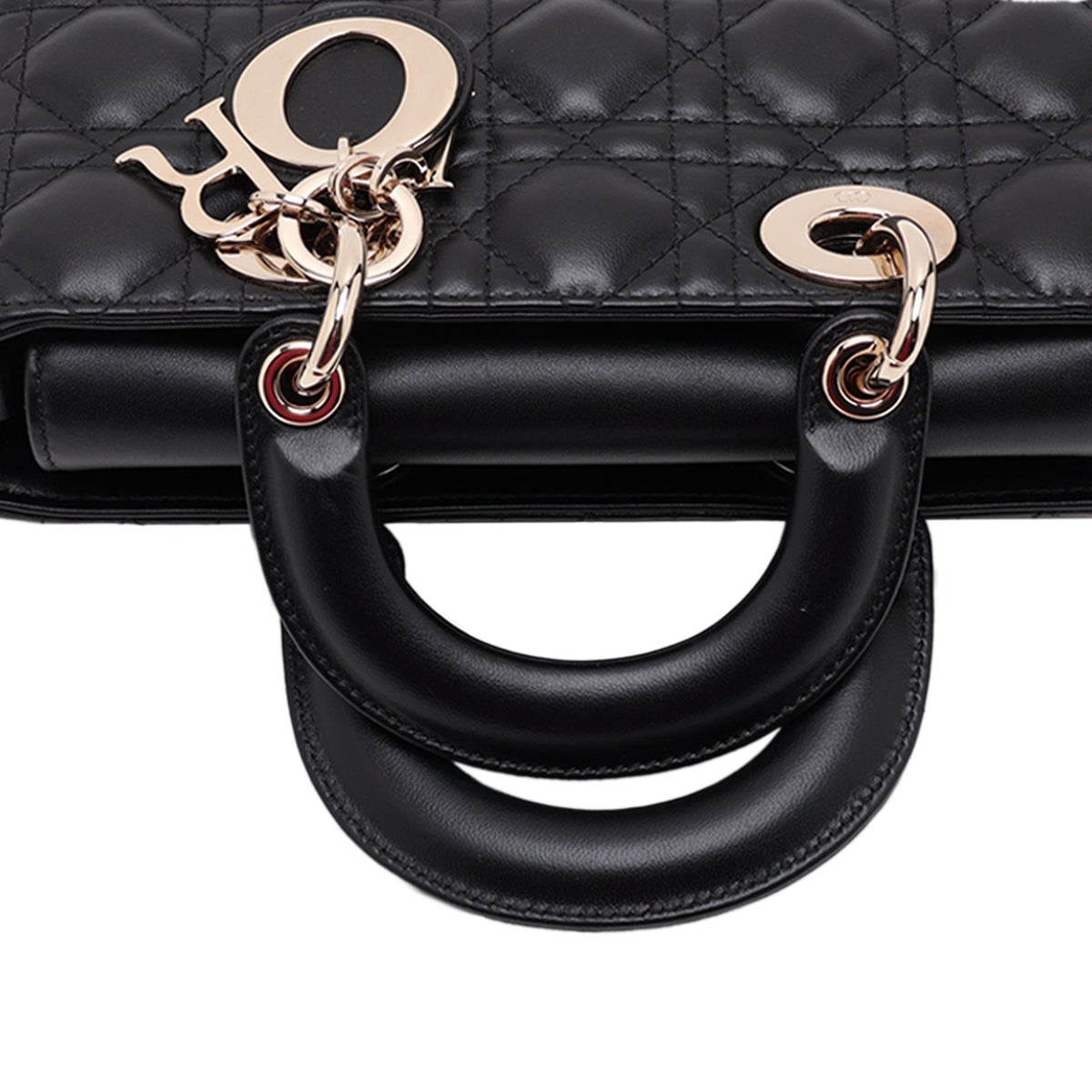 Dior Small Lambskin Cannage Lady D-Joy