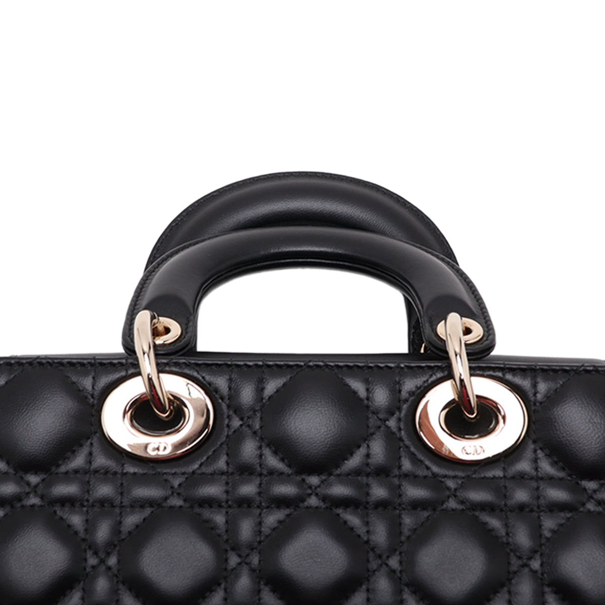 Dior Small Lambskin Cannage Lady D-Joy