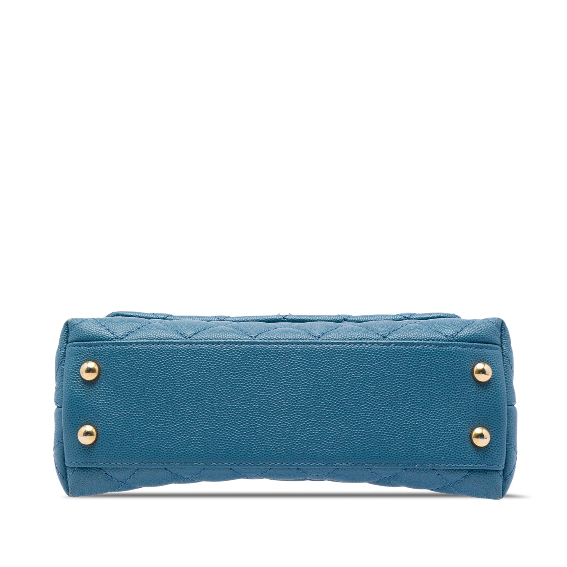 Chanel Mini Caviar Coco Top Handle Bag