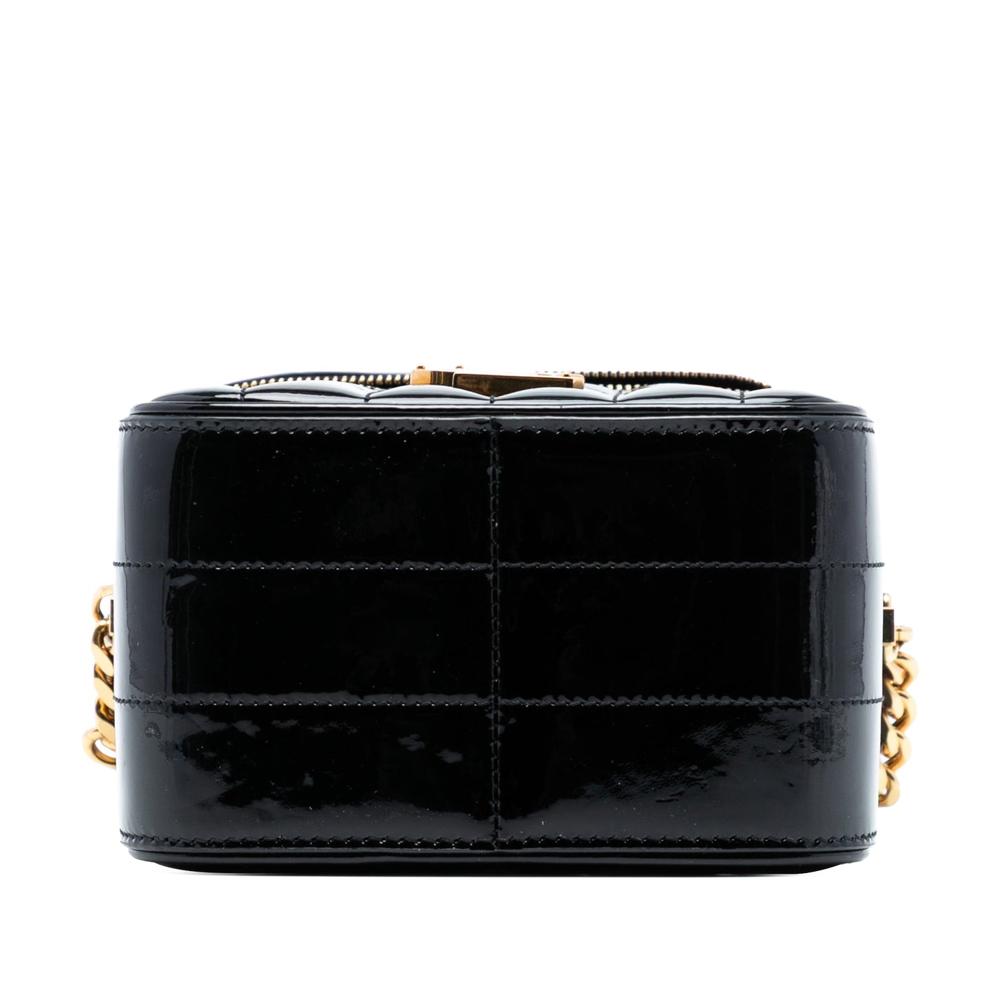 Saint Laurent Patent Vicky Vanity Bag