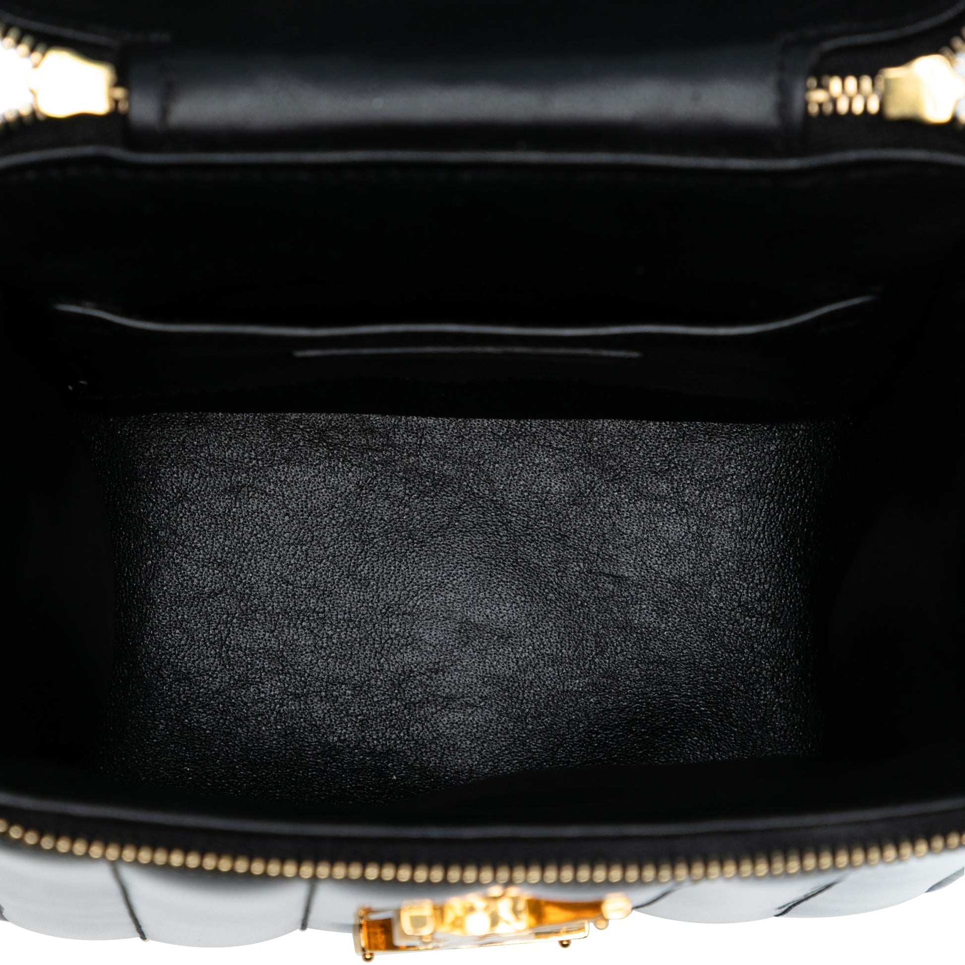 Saint Laurent Patent Vicky Vanity Bag