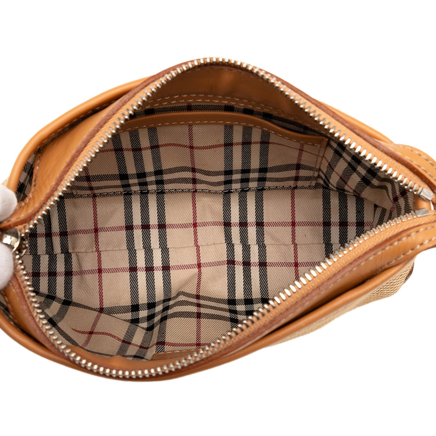 Burberry Canvas Wristlet Clutch