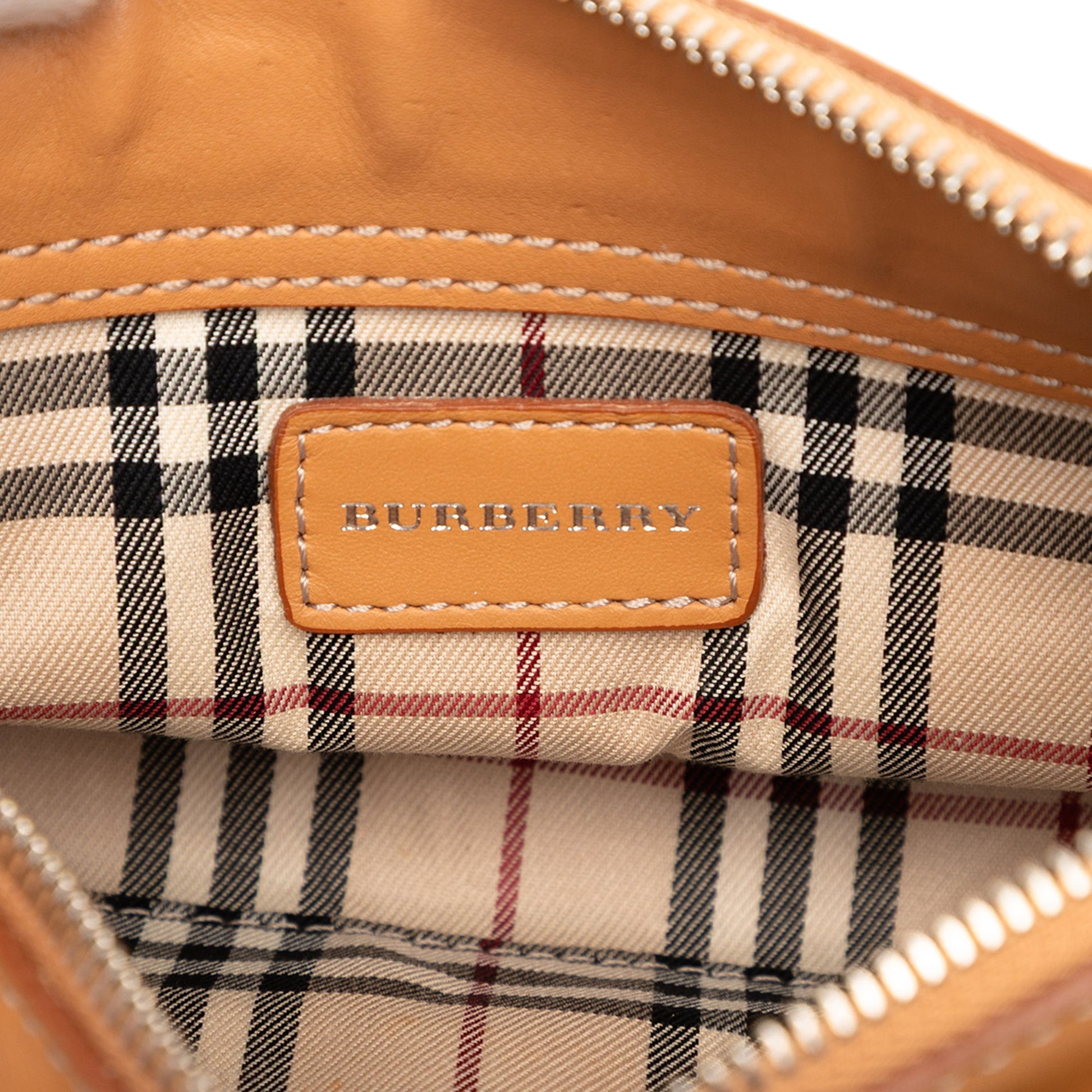 Burberry Canvas Wristlet Clutch