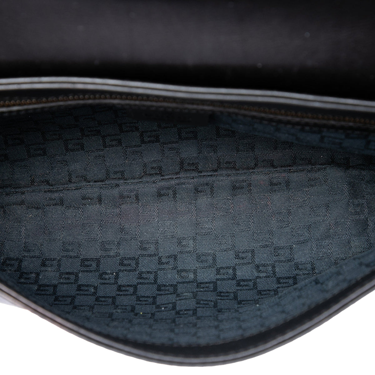 Gucci Calfskin Shoulder Bag — Black