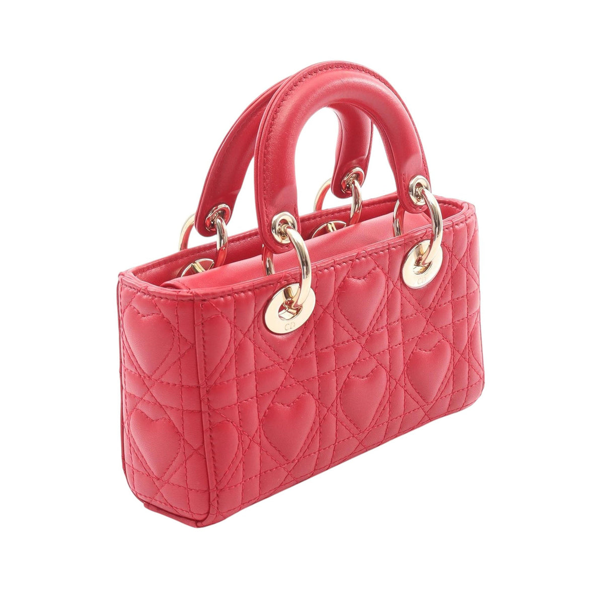 Dior Micro Lambskin Cannage Lady D Joy