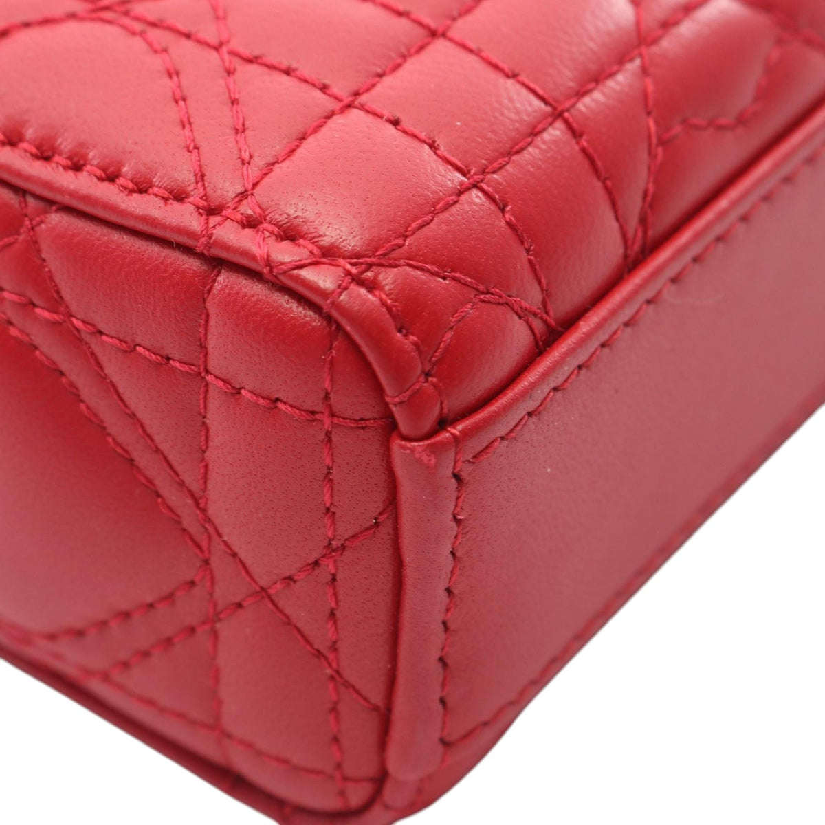 Dior Micro Lambskin Cannage Lady D Joy