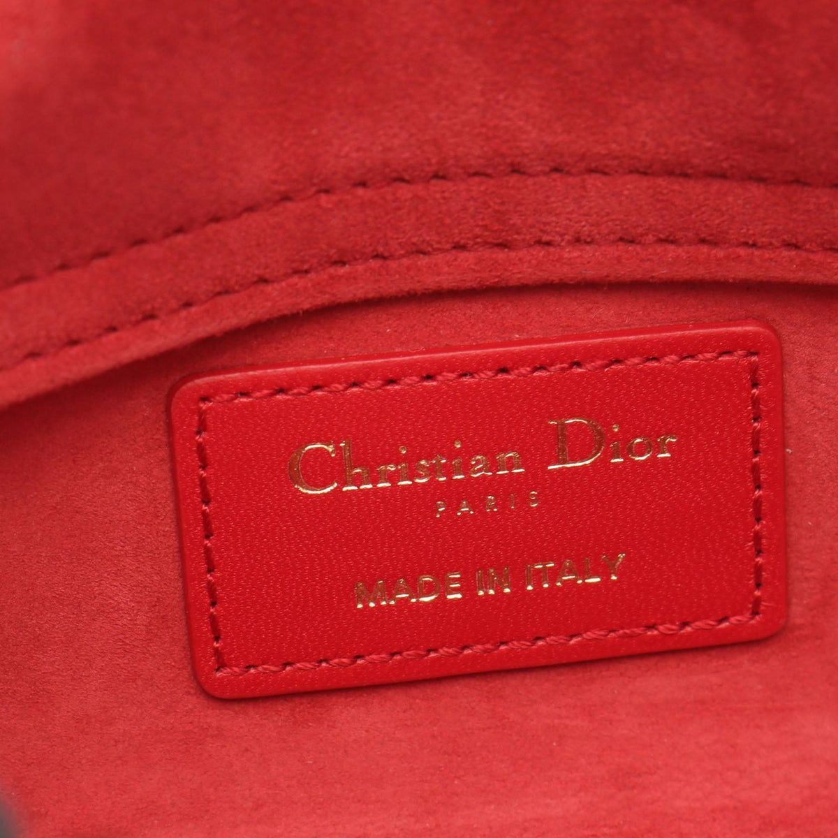 Dior Micro Lambskin Cannage Lady D Joy
