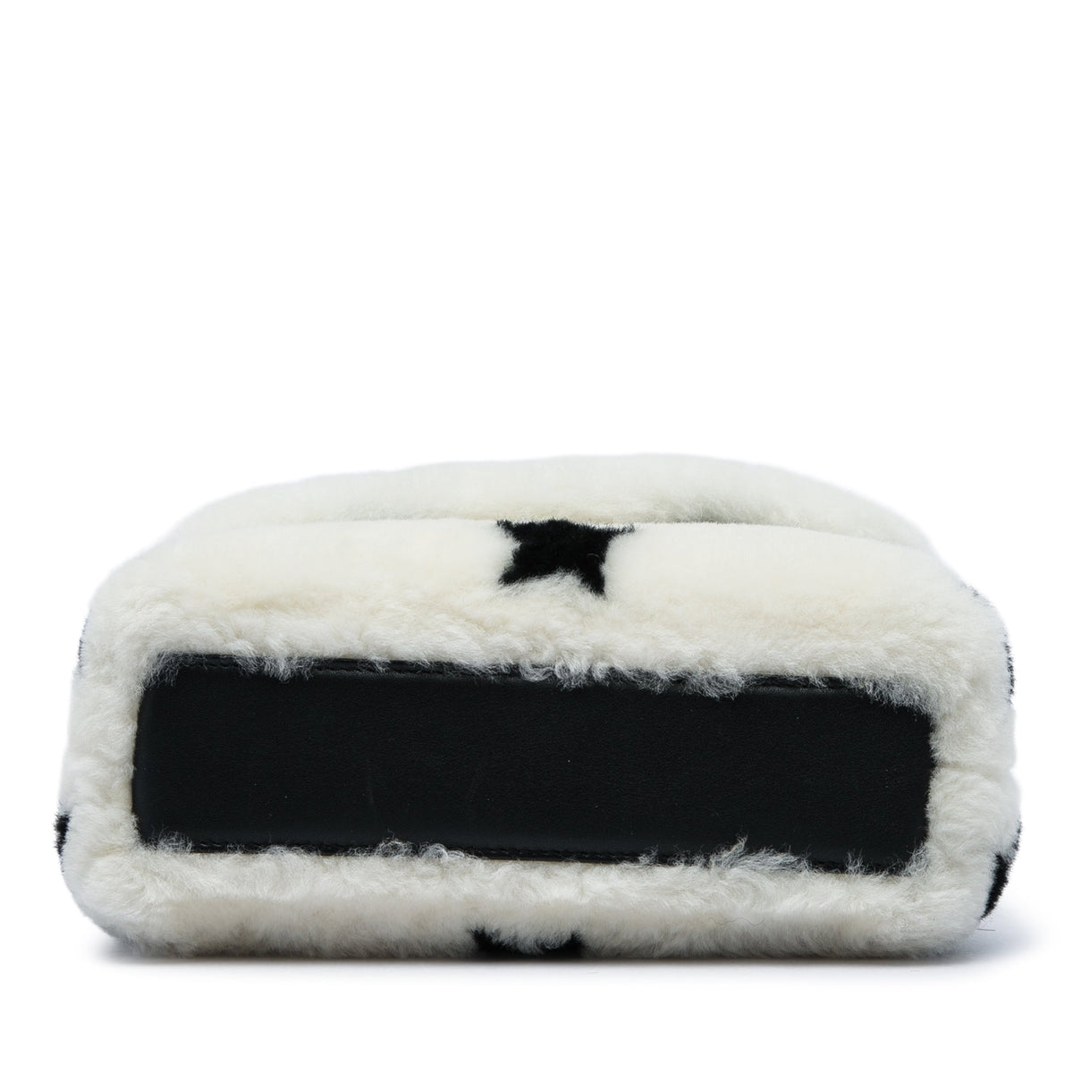 Saint Laurent Star Printed Shearling Loulou Crossbody