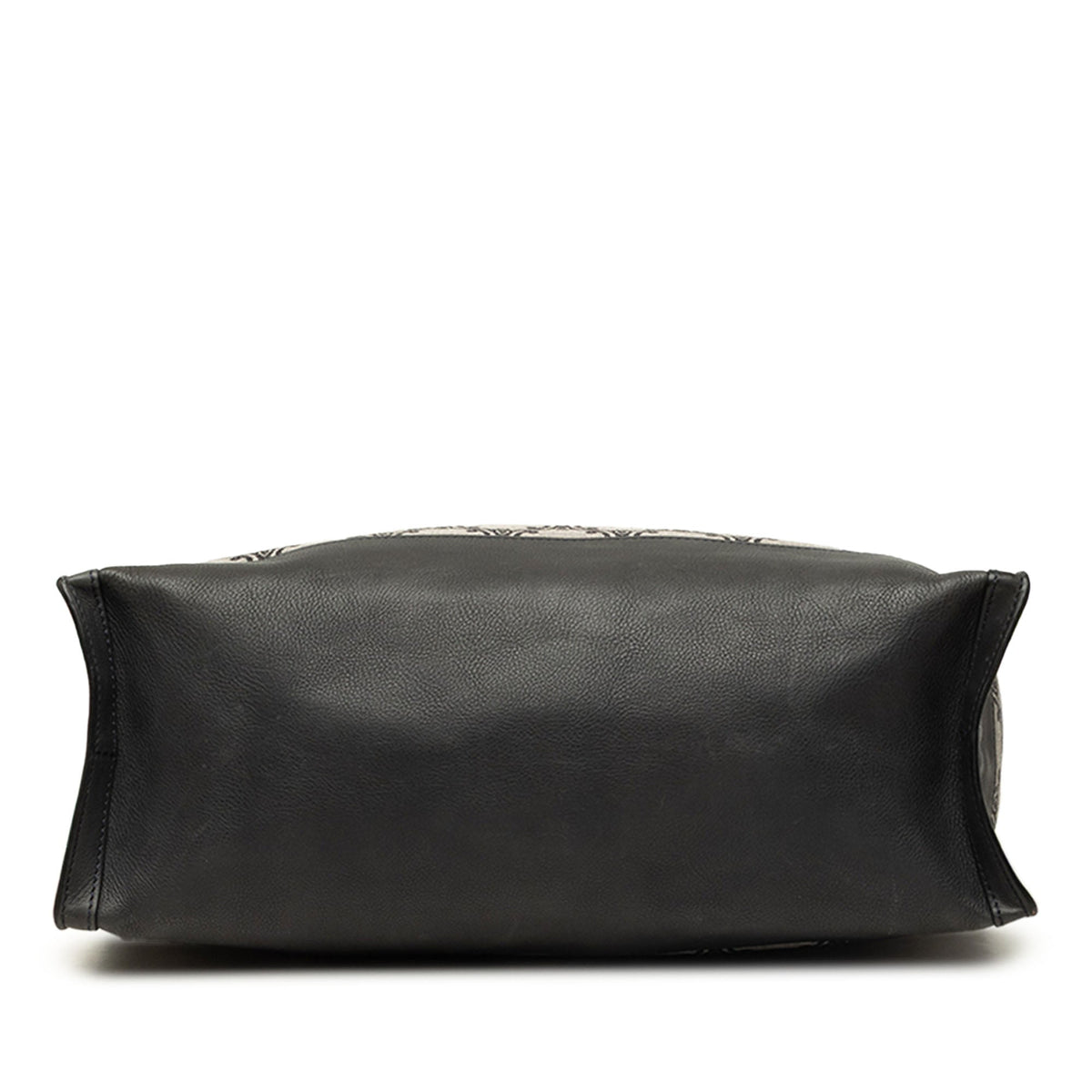 Celine Macadam Canvas Vertical Tote — Gray