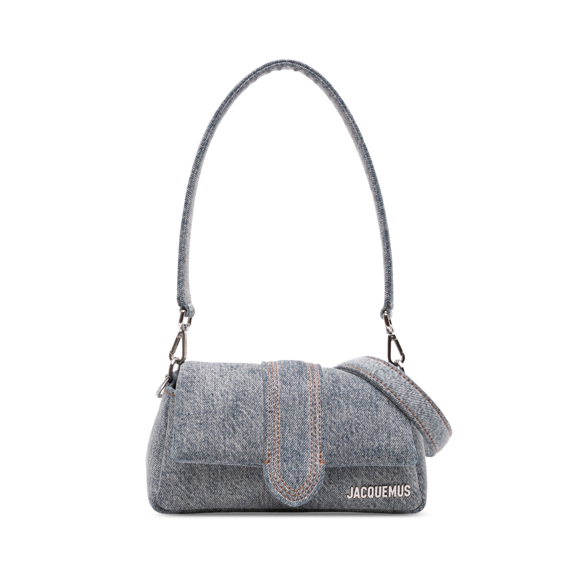 Jacquemus Small Padded Denim Le Bambimou Satchel
