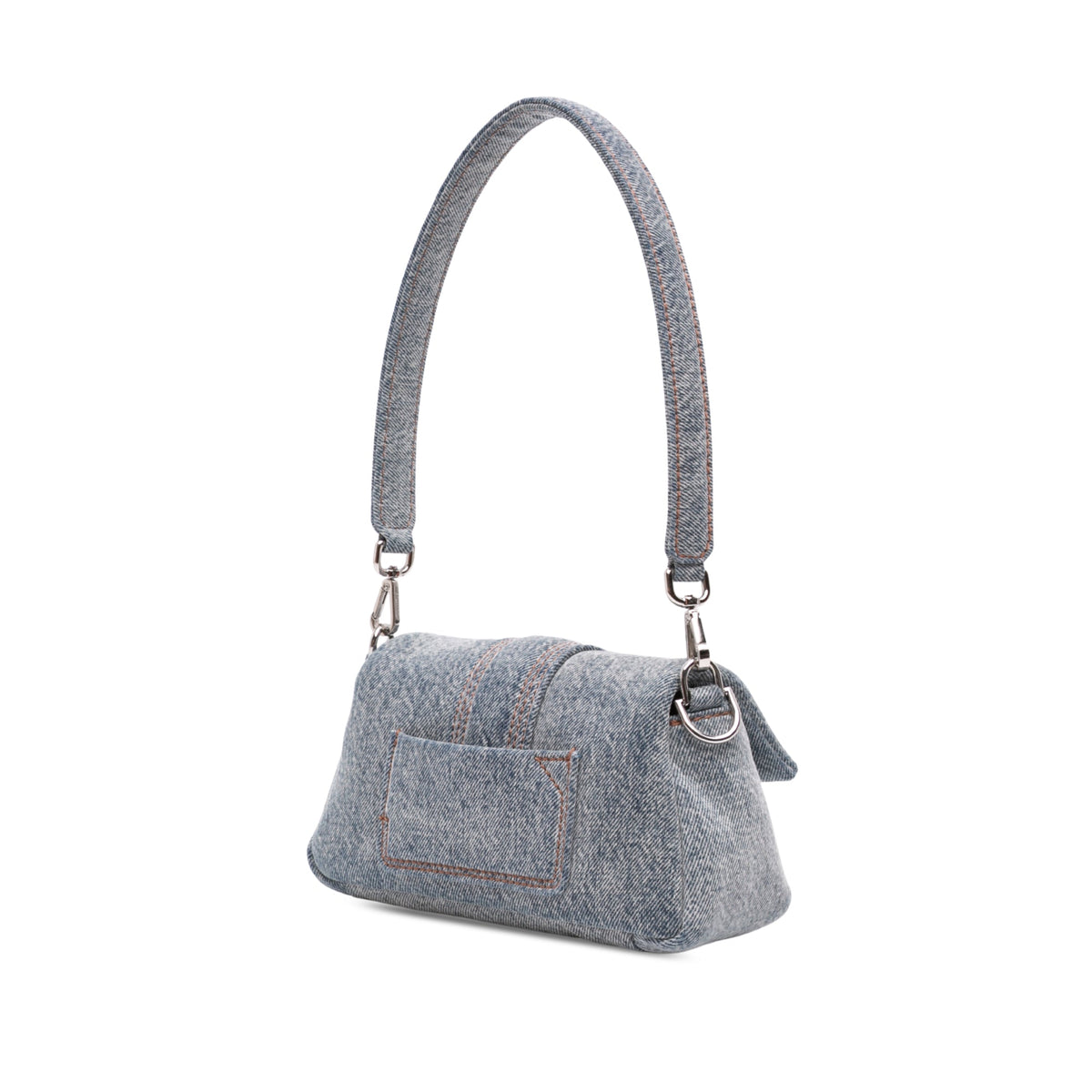 Jacquemus Small Padded Denim Le Bambimou Satchel