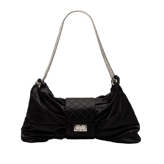 Chanel Medium Satin Bow Mademoiselle Shoulder Bag