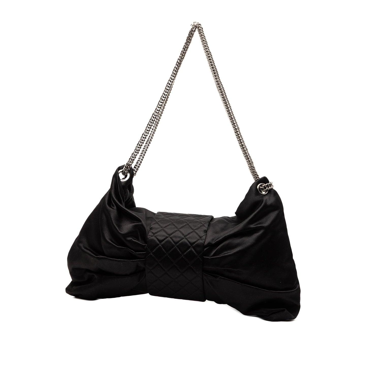 Chanel Medium Satin Bow Mademoiselle Shoulder Bag