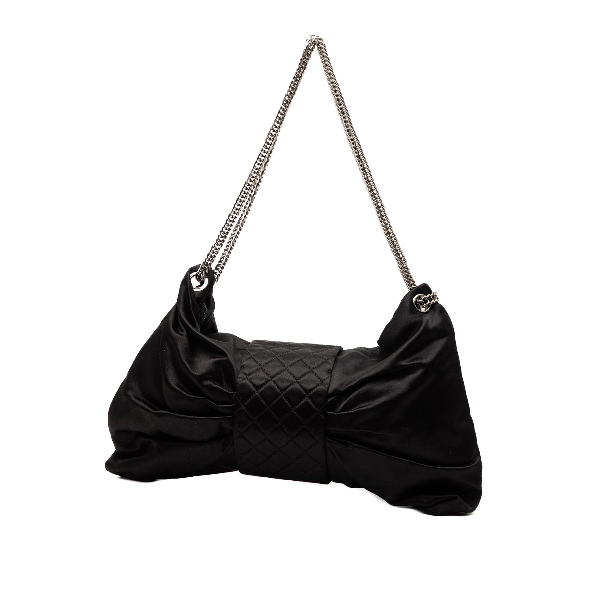 Chanel Medium Satin Bow Mademoiselle Shoulder Bag