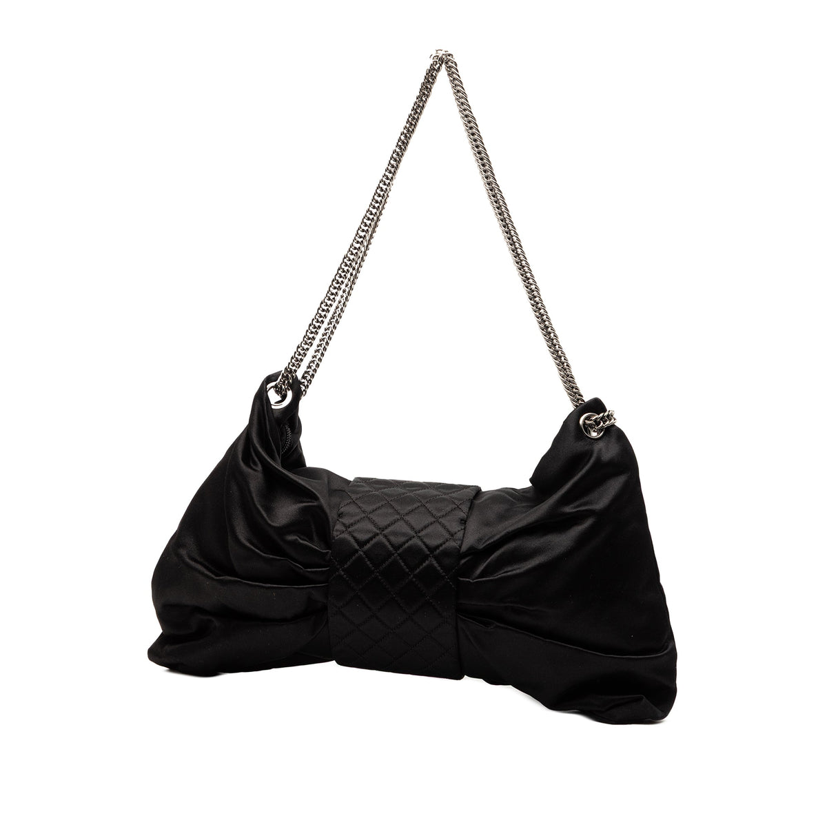 Chanel Medium Satin Bow Mademoiselle Shoulder Bag