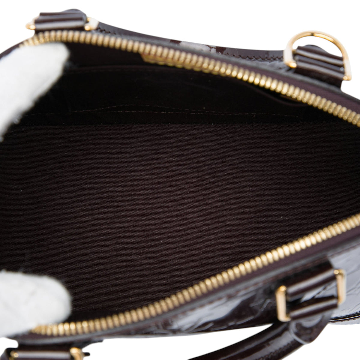 Louis Vuitton Monogram Vernis Alma BB — Purple