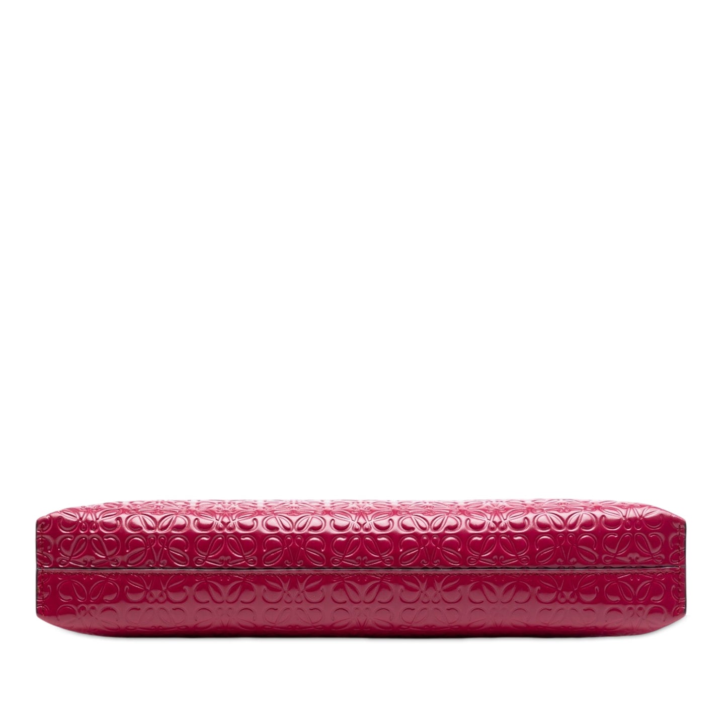 LOEWE Embossed Calfskin Anagram Repeat T Pouch