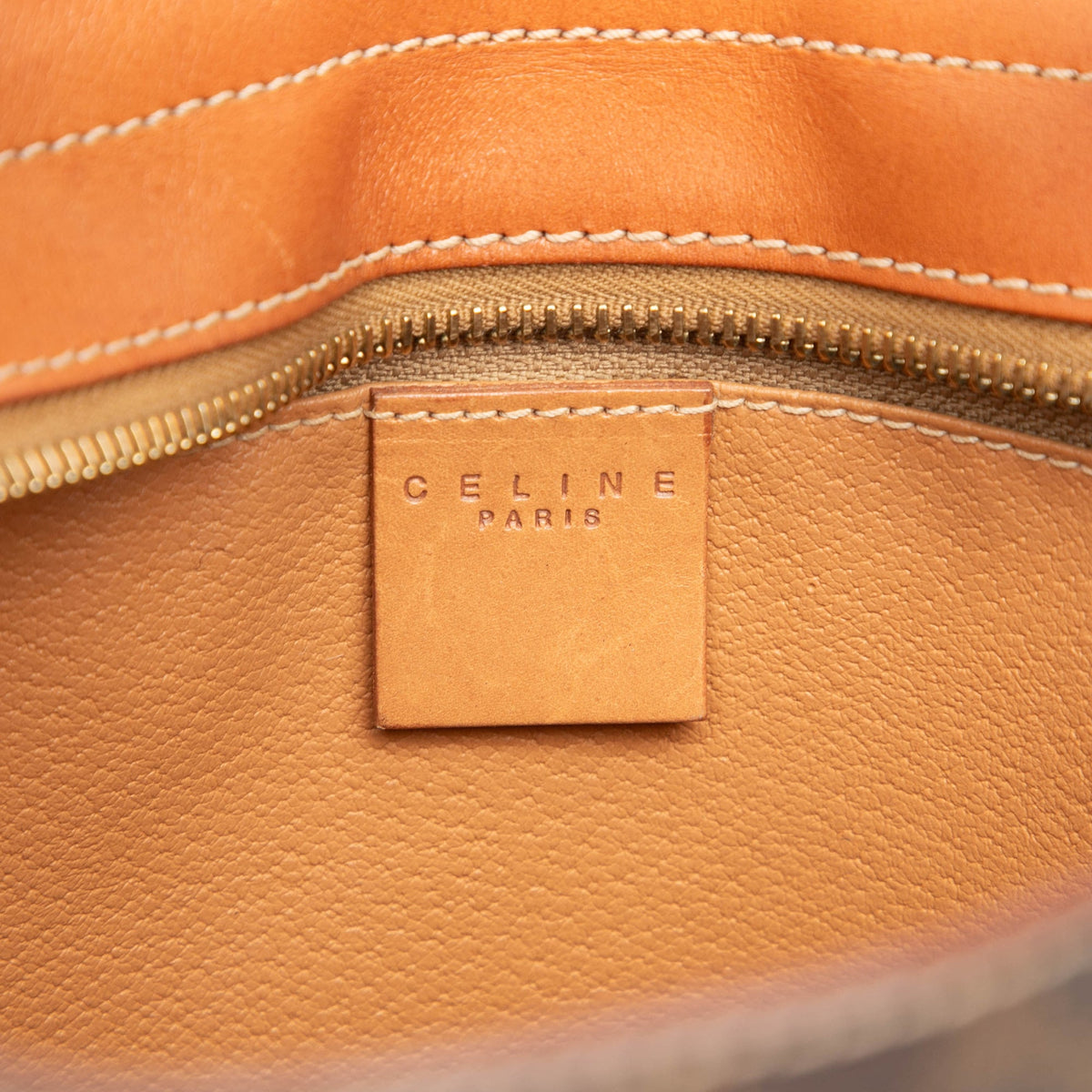 Celine Macadam Coated Canvas Shoulder Bag — Brown