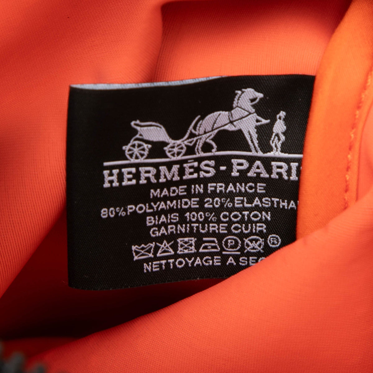 Hermès Small Perforated Nylon Neobain Canoe H Case