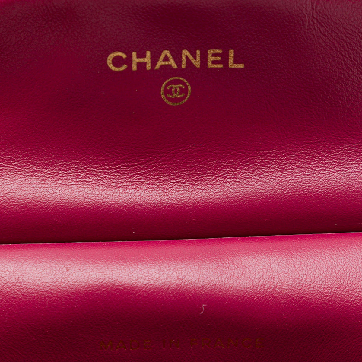 Chanel Quilted Calfskin Lady Card Holder with Chain Top Handle Bag