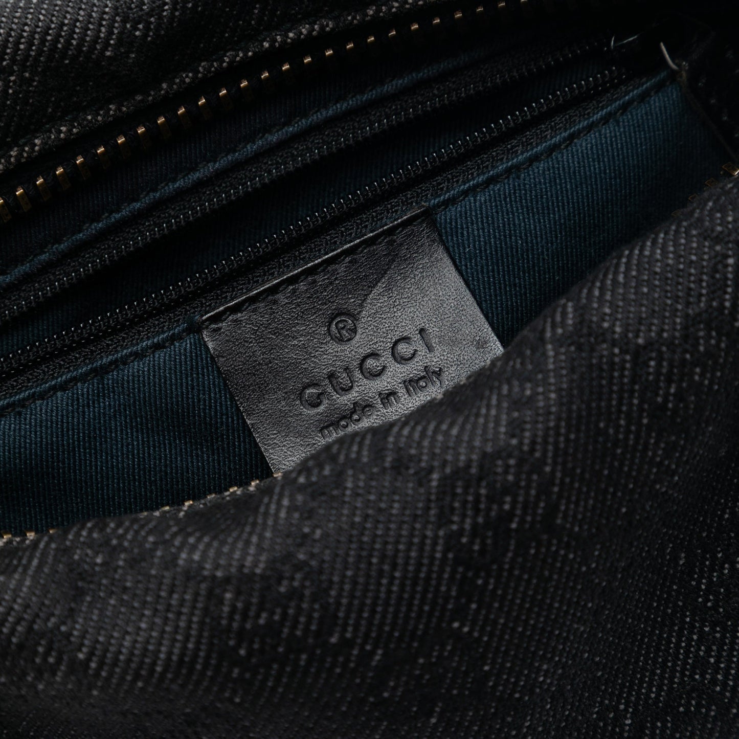 Gucci GG Denim Handbag