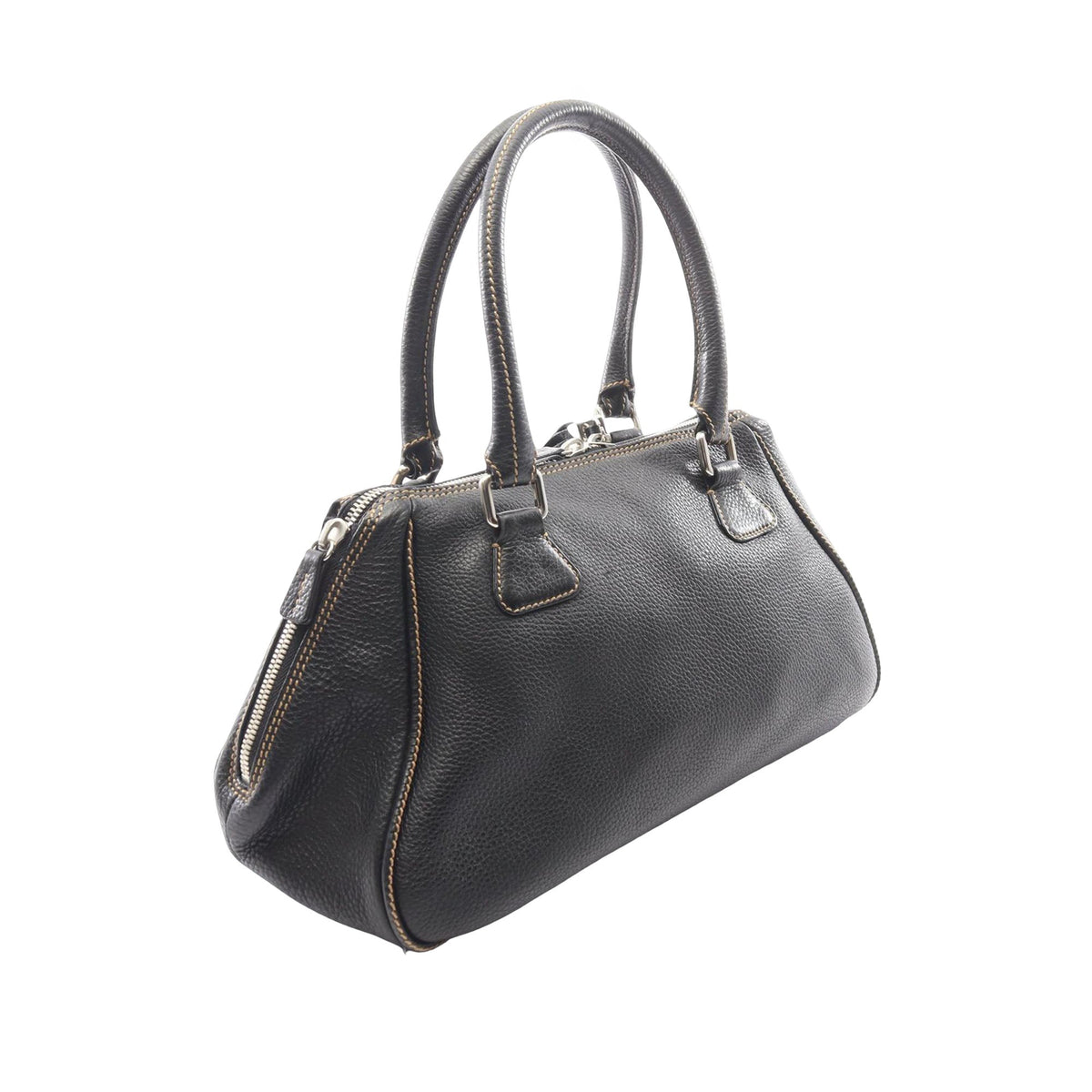 Chanel Grained Calfskin Handbag