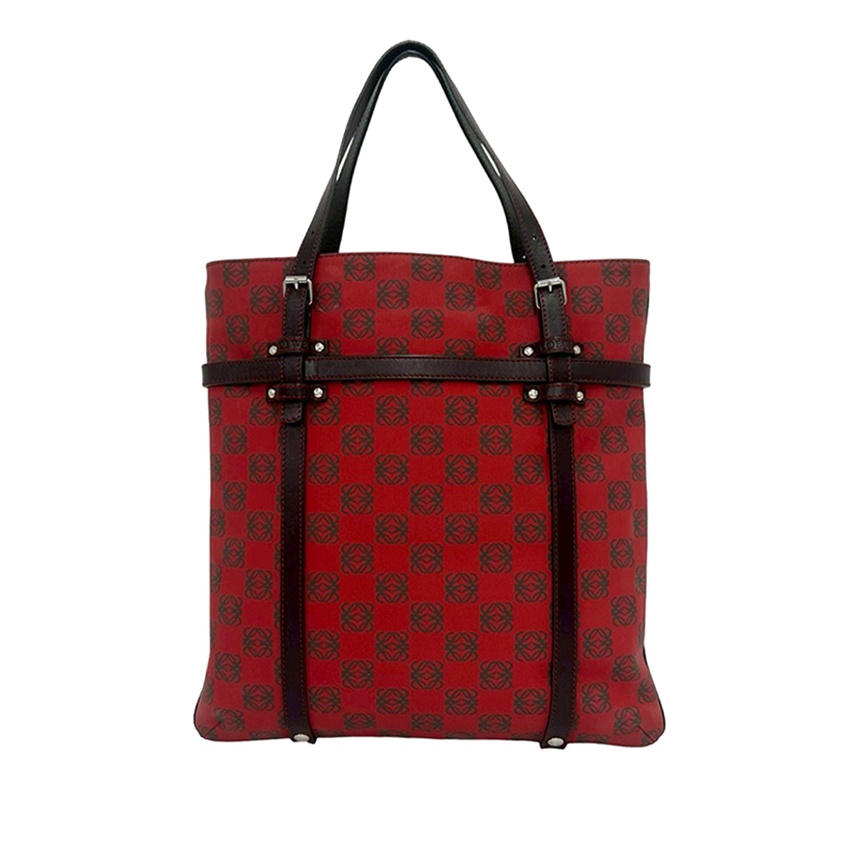 LOEWE Anagram Coated Canvas Tote
