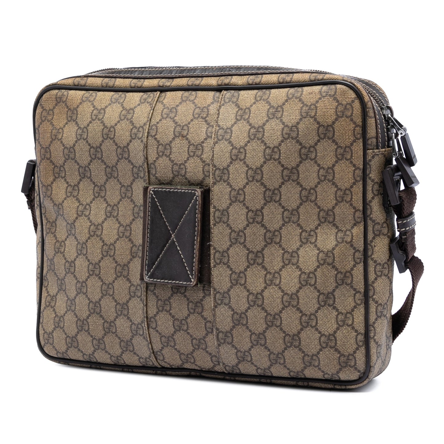 GG Supreme Interlocking G Crossbody
