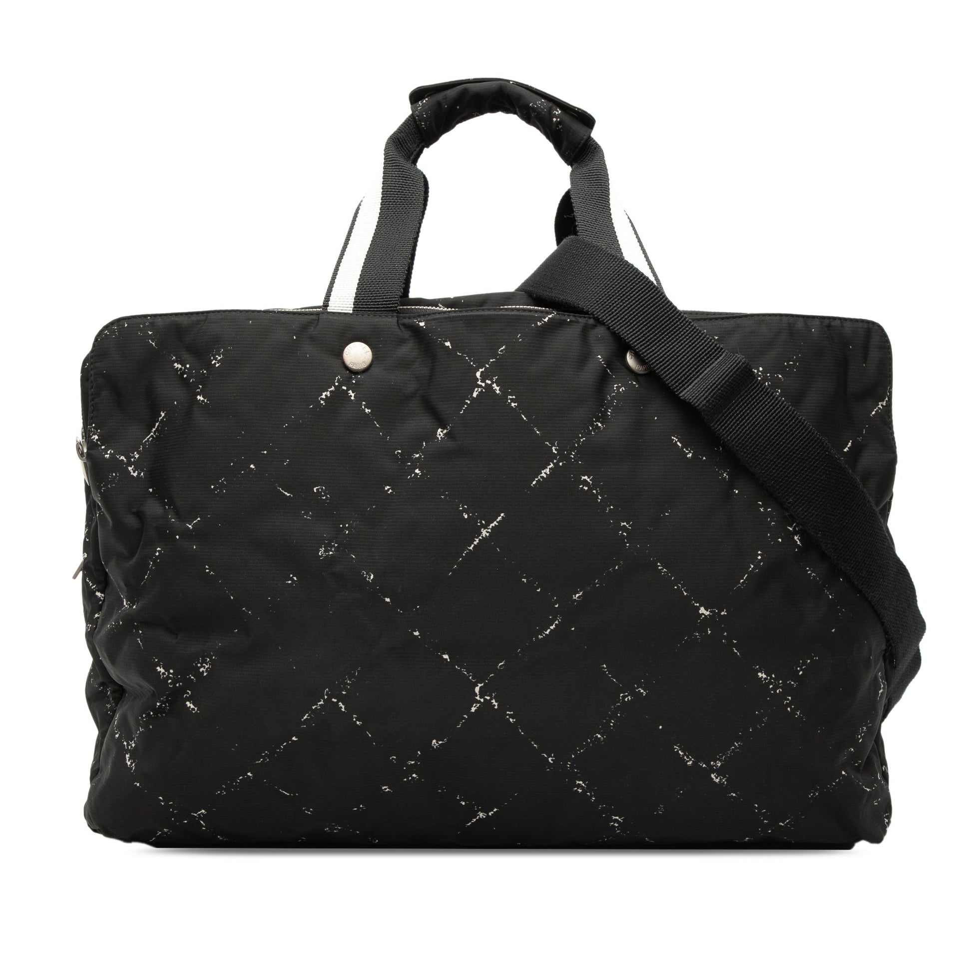 Chanel Old Travel Line Nylon Travel Bag