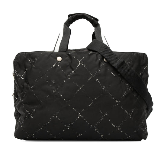 Chanel Old Travel Line Nylon Travel Bag