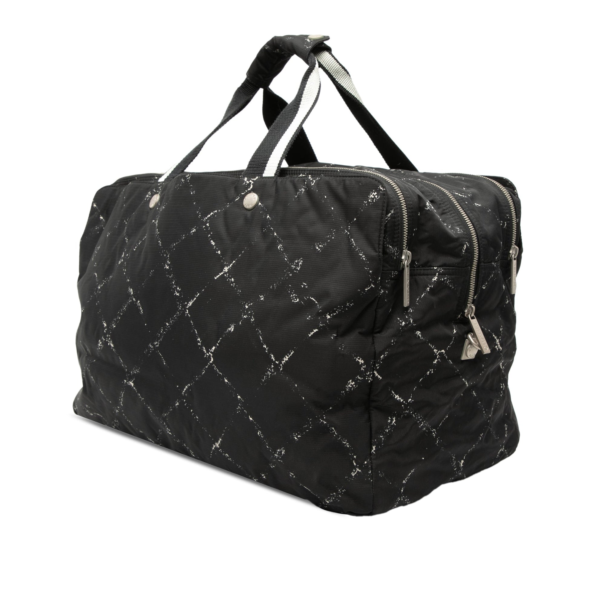 Chanel Old Travel Line Nylon Travel Bag