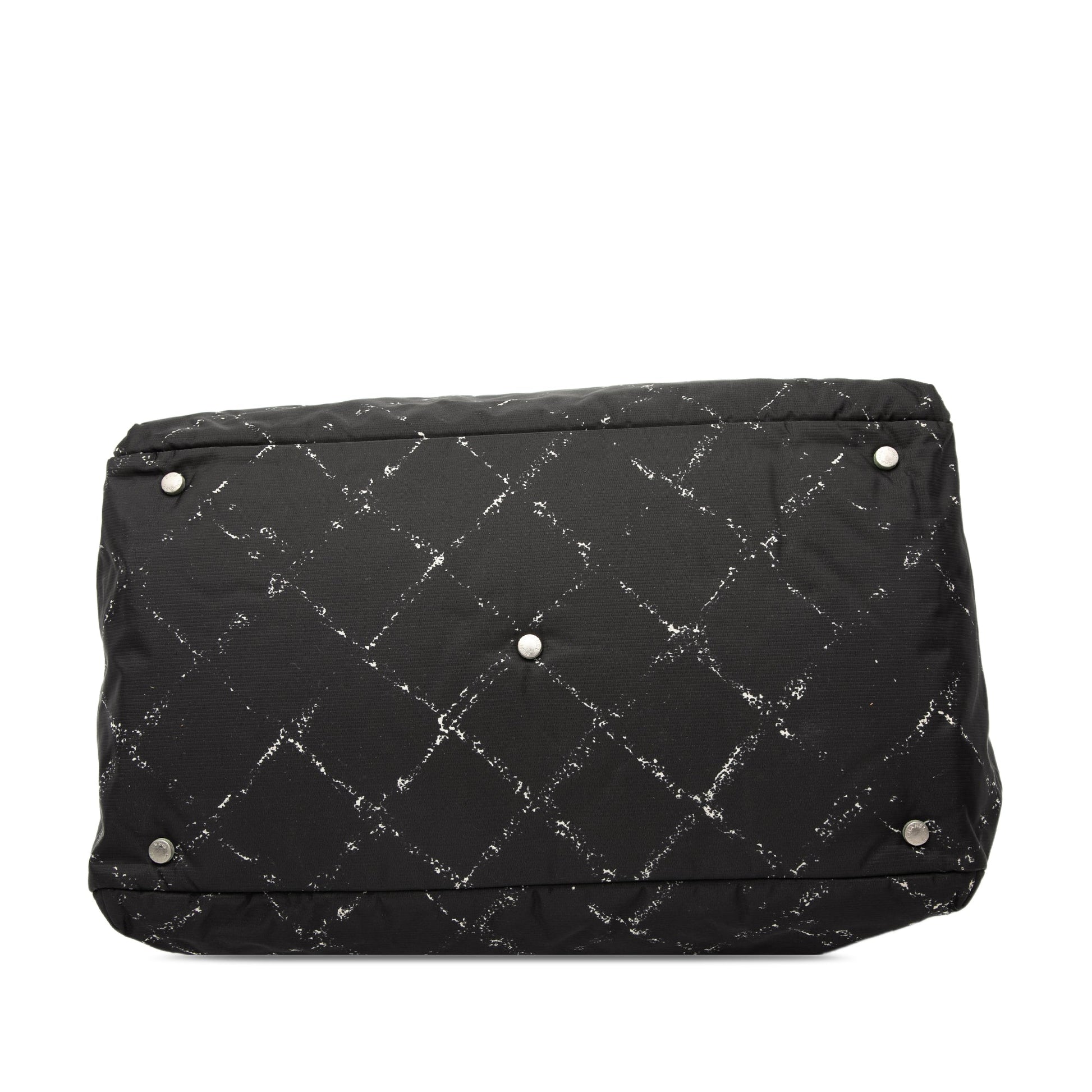 Chanel Old Travel Line Nylon Travel Bag