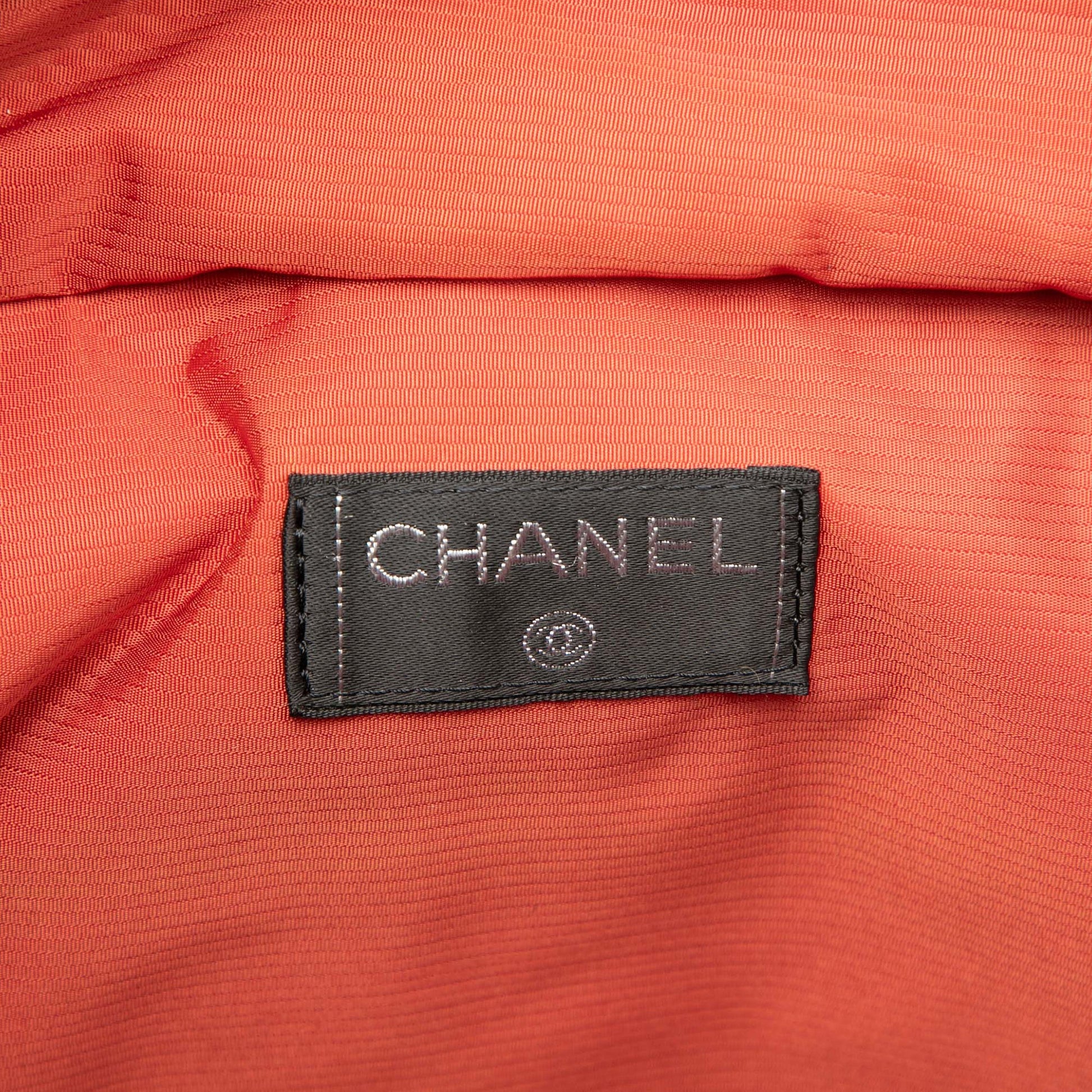 Chanel Old Travel Line Nylon Travel Bag